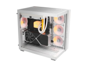LIGHT BASE 600 DX White, MB compatibility: ATX / M-ATX / Mini-ITX, ARGB illumination, Support for mo